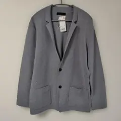 【新品】ユニクロ　ストレッチミラノリブジャケット　Lサイズ
