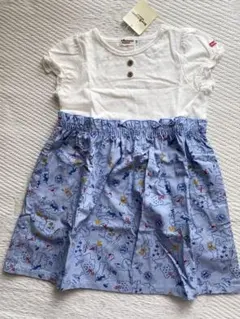 【新品タグ付き】Hot Biscuits パフスリーブ　ワンピース