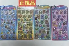 【正規品】うるちゅるポップシール　おぱんちゅうさぎ・んぽちゃむ　4枚セット