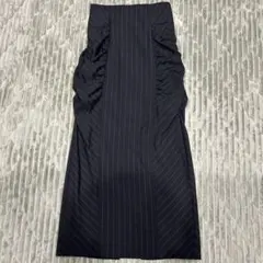 FRAY I.D ハイウエストギャザーミドルスカート