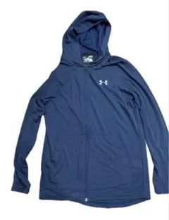 Under Armour Threadborne ジップパーカー ネイビー MD