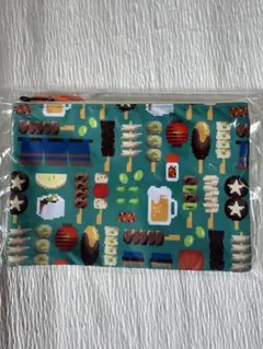 ラブラリーバイフェイラー　トリアエズビールデプリント転写ポーチ　S