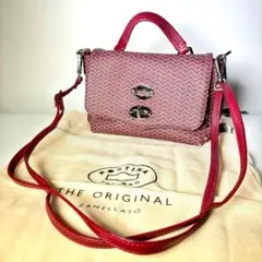 ✨️極美品✨️ザネラート ショルダーバッグ ハンド 2WAY 袋付き