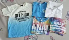 ANAPセットアップ　Tシャツポロシャツ　110cmまとめ売り　キッズ　子供服