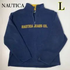 激レア❗️ノーティカ NAUTICA ハーフジップ フリース　L 90S