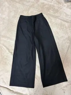 【期間限定お値下げ】theory luxe黒ワイドパンツ 32新品未使用タグ付