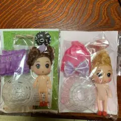 クラフトバイキング　リボンドール2個セット　手芸キット