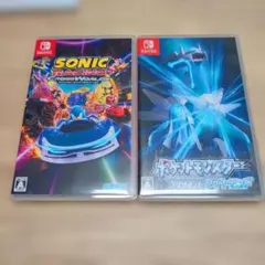 ソニックレーシング クロスワールド& ポケットモンスターブリリアントダイアモンド