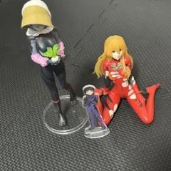 エヴァンゲリオン一番くじ/アスカ/レイ/シンジ/3点セット【m6】