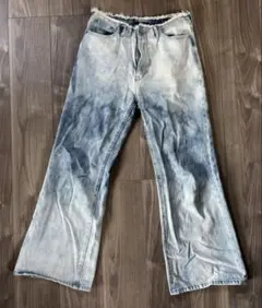 JEANASIS フレアデニムパンツ カットオフのサムネイル