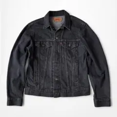 80s LEVI’S 先染め 70506 黒 デニムジャケット 70507