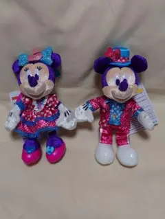 ミニー　ファンダーランド　パルパルーザ　ぬいぐるみバッジ　ディズニー