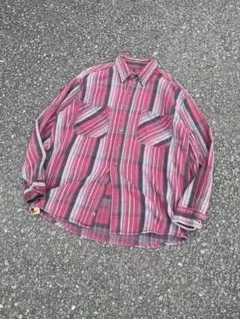 1990s ST JOHN'S BAY Heavy flannel shirtのサムネイル