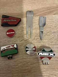 ゴルフマーカー/台座・グリーンフォーク