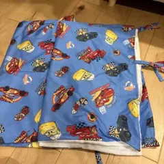 お昼寝布団用カバー　カーズ　紐タイプカバー　お昼寝布団カバー　未使用品
