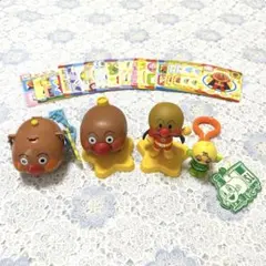 アンパンマン　フィギュア　キーホルダー　シール　アンパンマンミュージアム　永谷園