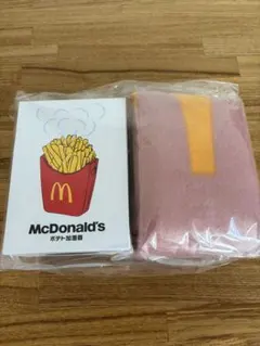 マクドナルド　福袋　ポテト加湿器　ブランケット　2点　新品未使用