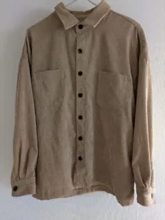 コーデュロイシャツ