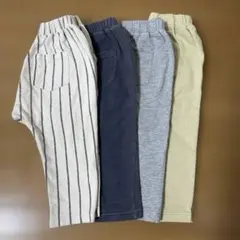 GU ベビー サマナルパンツ90サイズ　4本まとめセット