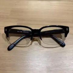 金子眼鏡×ユナイテッドアローズ ブラックフレーム サングラス
