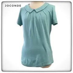 Joconde 半袖カットソー 40 丸襟 タック ミントグリーン Lのサムネイル