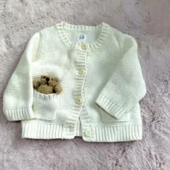 美品　baby GAP カーディガン 3-6ヶ月