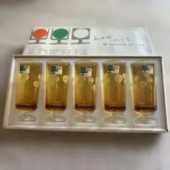 アデリアカラー グラス セット 昭和レトロ