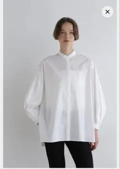 美品✨ルフィル ギャザー タイプライター ブラウス バルーン袖 ボリューム袖 美品✨ルフィル ギャザー タイプライター ブラウス バルーン袖
