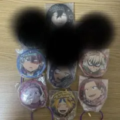 僕のヒーローアカデミア缶バッジ7個セット　プライズ品