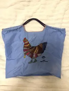 ボールアンドチェーン チロリアン 千鳥屋 エコバッグM ブルー - メルカリ