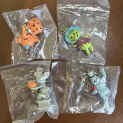 東京ディズニーリゾート　ハロウィンキャラクターキーチャーム4個セット