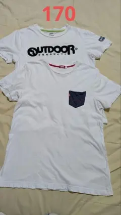 EDWIN＆OUTDOOR　170 Tシャツ　2枚セットのサムネイル