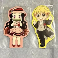 鬼滅の刃 鬼滅の奏 ダイカットポストカード 竈門禰豆子 我妻善逸