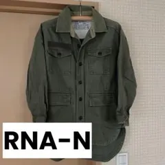 RNA-Nミリタリー風　厚手長袖シャツ