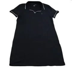 【新品】TOMMY HILFIGER ポロワンピース M ネイビー 半袖