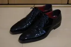 Queen Classico エナメル ドレスシューズ 41 黒 日本製 結婚式のサムネイル
