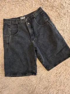 【美品】90s USA製 GUESS デニムハーフパンツ W32 激レアのサムネイル