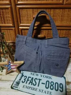 リメイクバッグ　ハンドメイドバッグ　トートバッグ