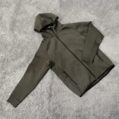 ✨UNIQLO✨ユニクロ♡フルジップパーカー♡スウェット♡カーキ♡メンズ(L)