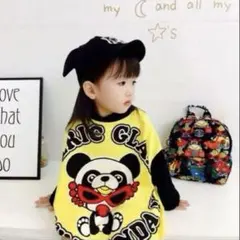 新品ヒスミニプリントロンパース