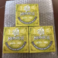 MONICA グレー カラーヘアワックス 100g 3個セット新品未使用 - メルカリ