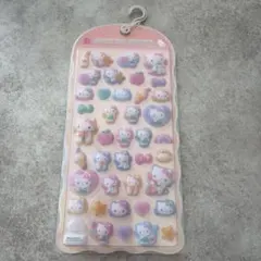 キティ コットンパフィーシール