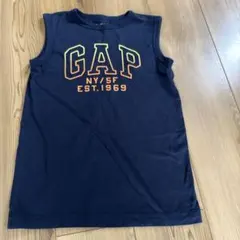 GAP ノースリーブタンクトップ 140cmネイビー⭐︎