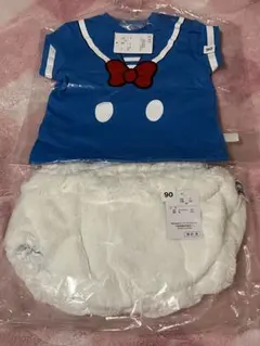 【新品未開封】ディズニー公式　ドナルド　コスプレ　size90