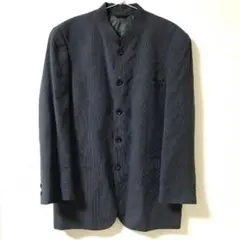 状態良好 バルマン BALMAIN マオカラー ジャケット M グレー系 日本製のサムネイル