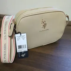 U.S.Polo Assn. ポニー ロゴテープ ストラップ ショルダー