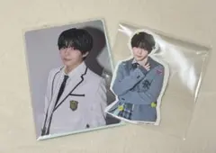 長尾謙杜 HARDWORK トレカ・ステッカーセット なにわ男子　ネバロマ　特典