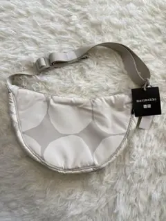 【新品タグ付】マリメッコ ユニクロ コラボ ラウンドミニショルダーバッグ