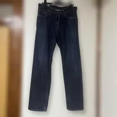 EDWIN 403 ストレートデニム ダークブルー