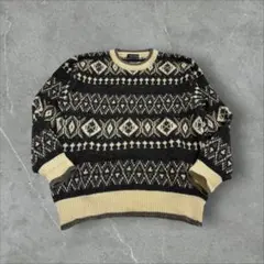 美品/M マクレガー McGREGOR ニット セーター 長袖 ノルディック